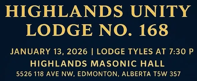 Highlands-Unity Lodge #168 (CR) – Education – “The Working Tools of Connection